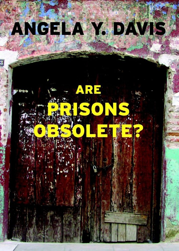 Book cover of Angela Davis' "Are Prisons Obsolete?"