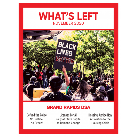 Cover of What's Left Issue #1 - November 2020