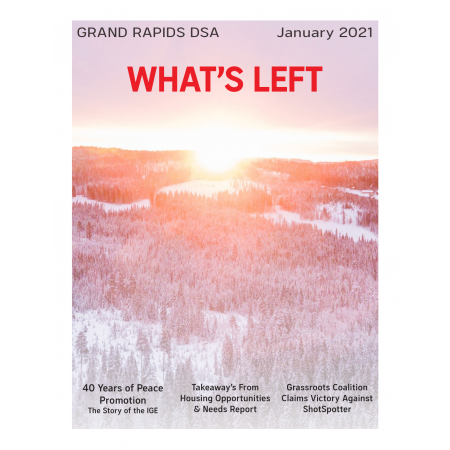 Cover of What's Left Issue #2 - January 2021